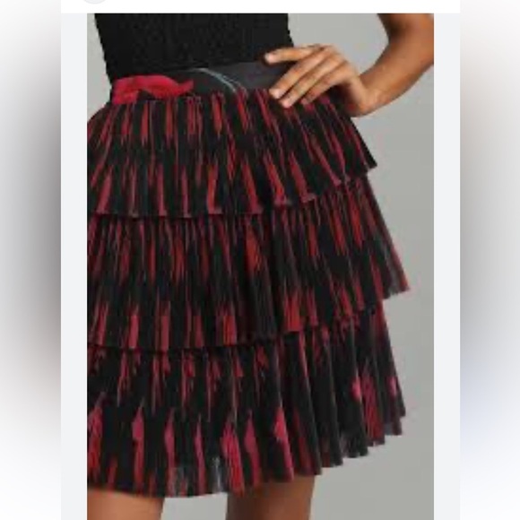 ANTHROPOLOGIE HUTCH Layered Tulle skirt medium NEW - Picture 1 of 11